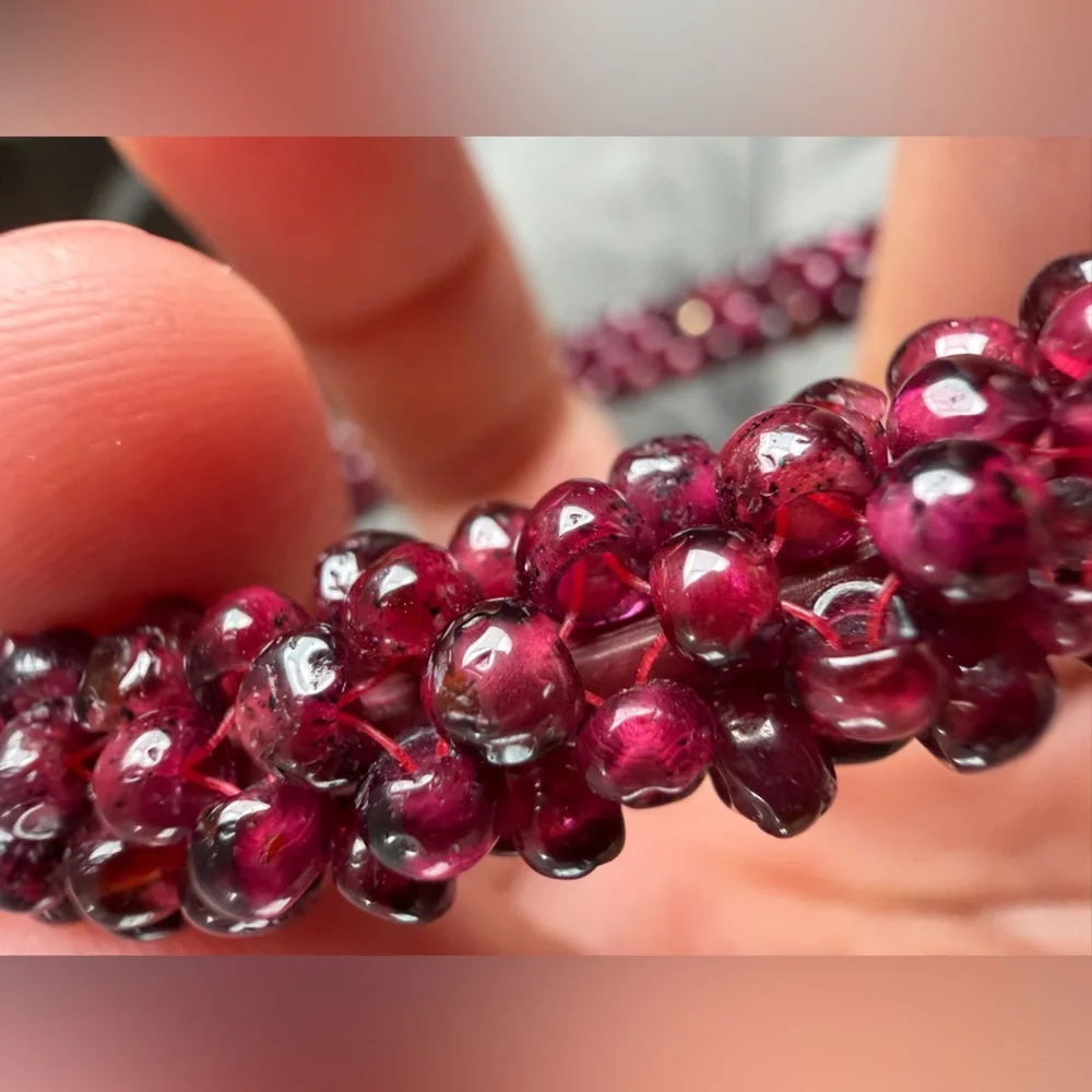 Museum-Quality Antique Bohemian Garnet Parure 118 total grams - Picture 13 of 16